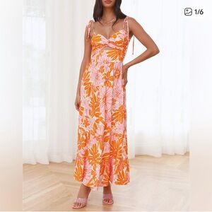 Hello Molly Floral Maxi Dress